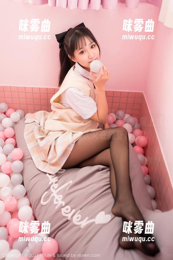 Feilin嗲囡囡 - 最近新的蕾丝写真集上线啦，李筱乔jo这次又在搞些什么？-咪雾曲