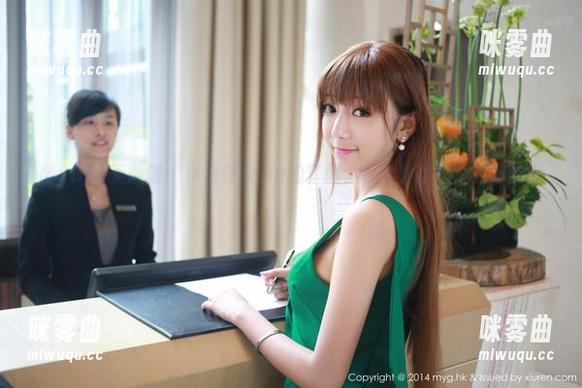 MyGirl美媛馆 - 小海臀rena的套图，换个角度看油亮与光滑！-咪雾曲