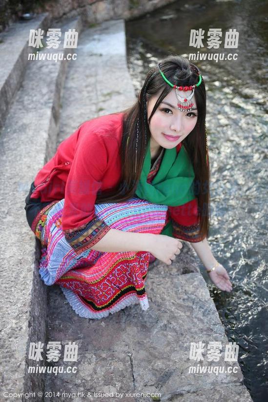 MyGirl美媛馆 - 小海臀rena的女仆装，不带圣光的套图简直camette时刻！-咪雾曲