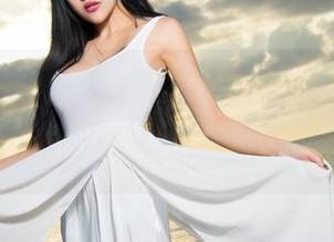 TGOD推女神 - Akiki朱若慕的最新云曼旅拍合集，哎呀，这些pose我也想试试呢。