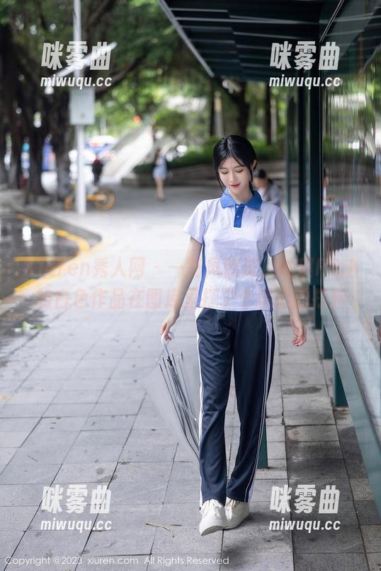 Xiuren秀人网 - 一阵风吹过，柚琪Rich的白色作品在图库里打了个精彩的打盹-咪雾曲