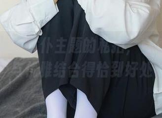 绮梦摄影 - 女仆主题的私拍，白韵将大胆与优雅结合得恰到好处