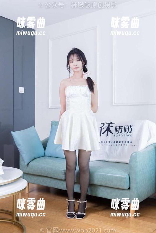 袜啵啵 - 找到稚予！她又带着大腿黑色棉袜来撩眼球，壁纸该换换了吧！-咪雾曲