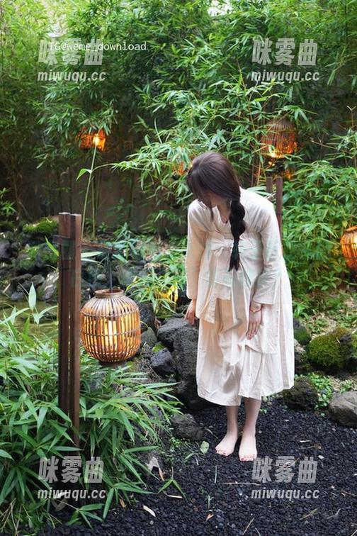 微密圈 - 最新写真集大作：轩子巨二兔的白色，谁对“白”情有独钟？-咪雾曲
