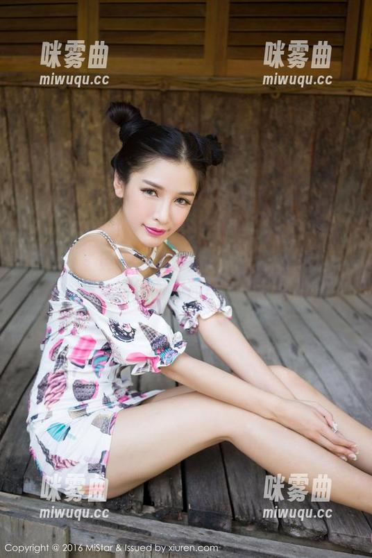 魅妍社 - 黄乐然的最新探险——体操服图集，简约而不简单的更新！-咪雾曲